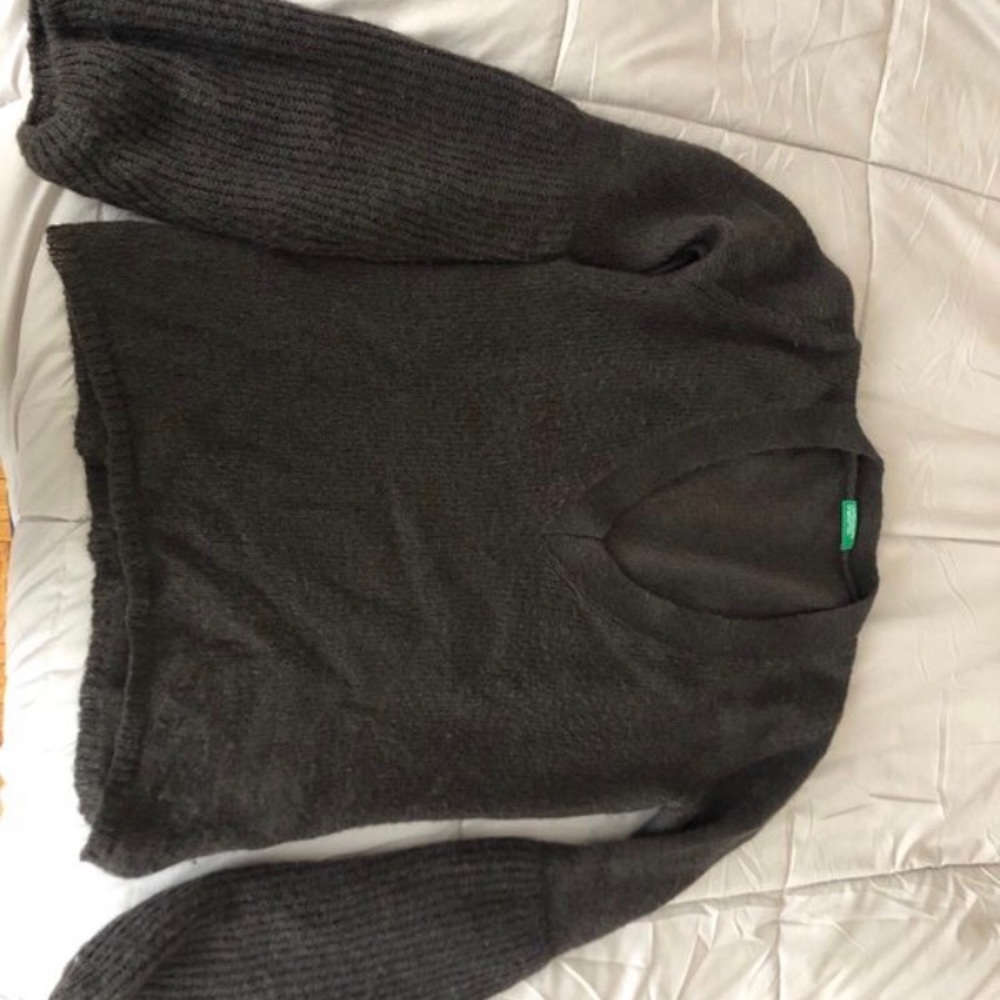Wool sweater brown for women size M